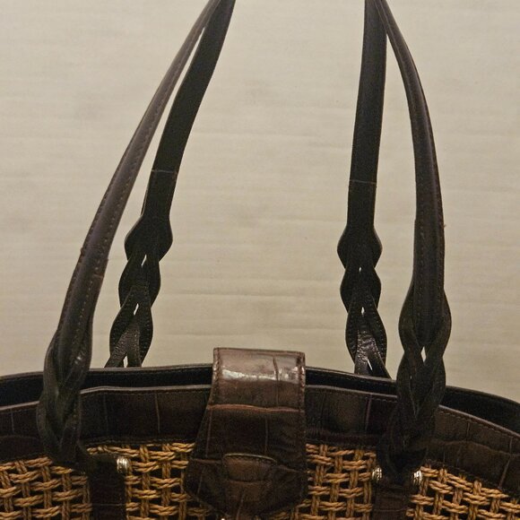 Brighton Woven Tote Shoulder Bag - Picture 3 of 9